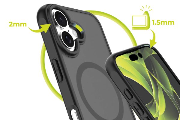 Mobile Origin Hybrid MagSafe Case matte black - iPhone 16