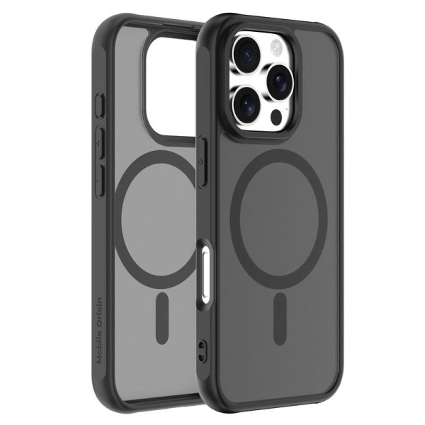Mobile Origin Hybrid MagSafe Case matte black - iPhone 16 Pro