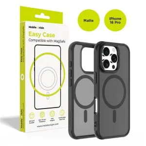 Θήκη iPhone 16 Pro Mobile Origin Hybrid MagSafe Matte Black