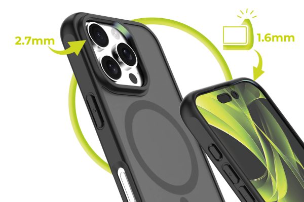 Mobile Origin Hybrid MagSafe Case matte black - iPhone 16 Pro