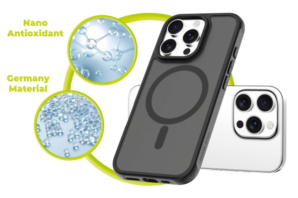 Mobile Origin Hybrid MagSafe Case matte black - iPhone 16 Pro