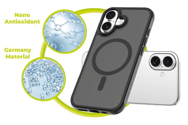 Mobile Origin Hybrid MagSafe Case matte black - iPhone 17