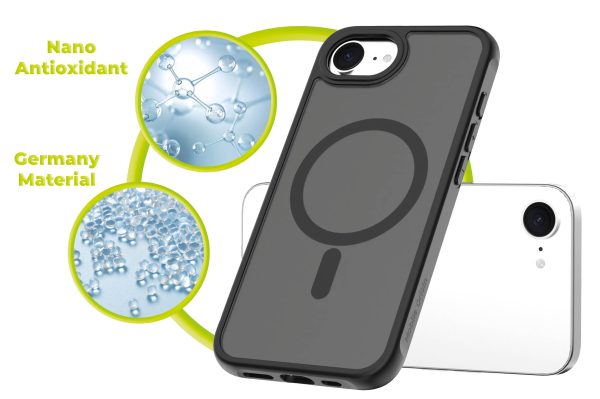 Mobile Origin Hybrid MagSafe Case matte black - iPhone 17e/16e