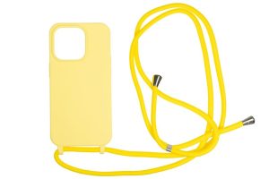 Mobile Origin Lanyard Case yellow - iPhone 14 Pro