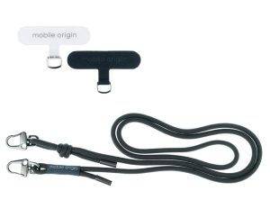 Mobile Origin Lanyard rope 6 mm Black 82 - 163cm