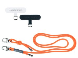 Mobile Origin Lanyard rope 6 mm Orange 82 - 163cm