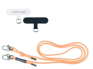 Mobile Origin Lanyard rope 6 mm Peach Fuzz 82 - 163cm