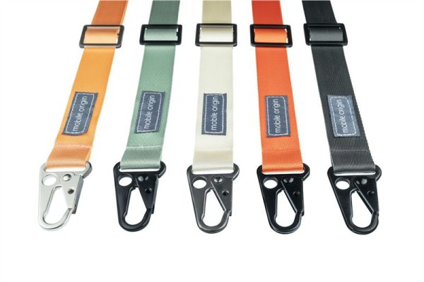 Mobile Origin Lanyard tape 25mm Orange 84 - 165cm