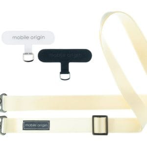Mobile Origin Lanyard tape 25mm White 84 - 165cm