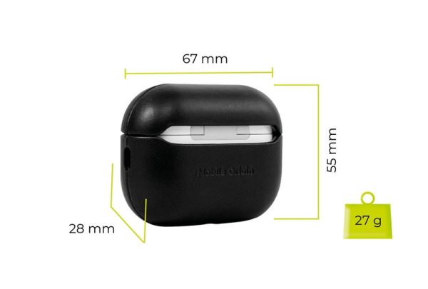 Mobile Origin Leather Case black - AirPods Pro 2