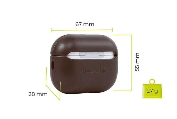 Mobile Origin Leather Case brown - AirPods Pro 2