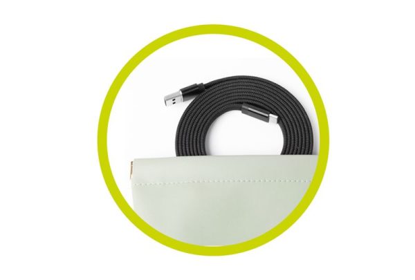 Mobile Origin Magnetic Flat Patented Original Cable USB-A to USB-C 1m black  