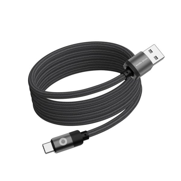 Mobile Origin Magnetic Patented Original Cable USB-A to USB-C 1m black