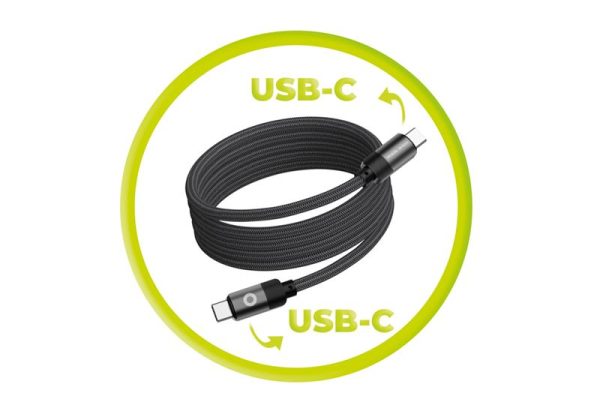 Mobile Origin Magnetic Patented Original Cable USB-C to USB-C 1m black