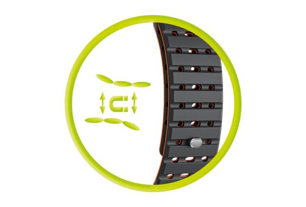 Mobile Origin Magnetic Strap black/orange - Apple Watch 49mm/46mm/45mm/44mm