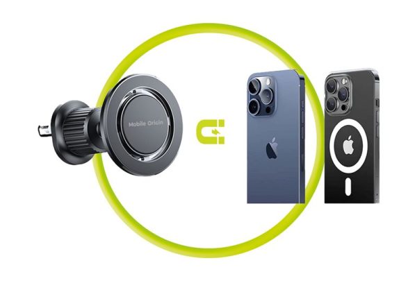 Mobile Origin Magnetic Vent Car Holder CA9 with Metal Plate