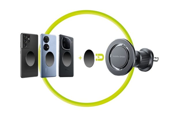 Mobile Origin Magnetic Vent Car Holder CA9 with Metal Plate