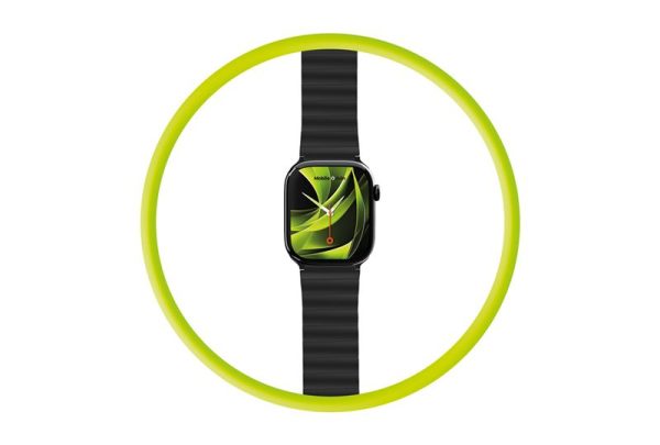 Mobile Origin Magnetic Watch Strap II black/black - Apple Watch 49mm/46mm/45mm/44mm