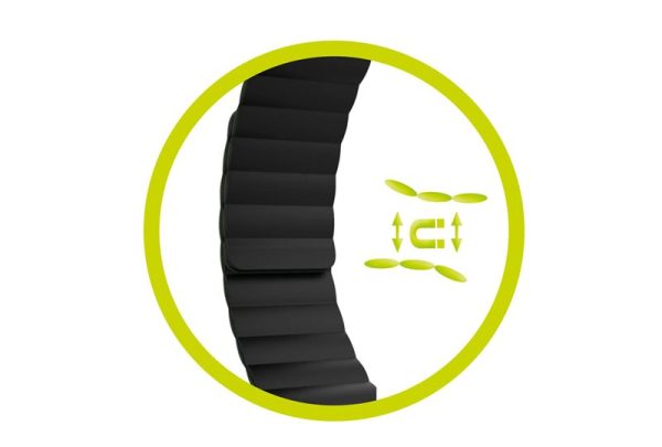 Mobile Origin Magnetic Watch Strap II black/black - Apple Watch 49mm/46mm/45mm/44mm