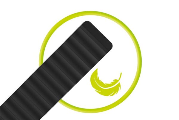 Mobile Origin Magnetic Watch Strap II green/black - Apple Watch 49mm/46mm/45mm/44mm