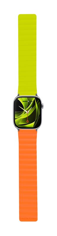 Mobile Origin Magnetic Watch Strap II orange/green - Apple Watch 49mm/46mm/45mm/44mm