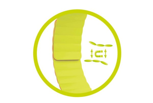 Mobile Origin Magnetic Watch Strap II orange/green - Apple Watch 49mm/46mm/45mm/44mm