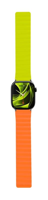 Mobile Origin Magnetic Watch Strap II orange/green - Apple Watch 49mm/46mm/45mm/44mm