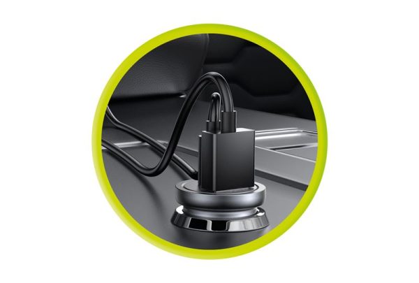 Mobile Origin Metal Car Charger 30W CA12 - USB-C USB-A