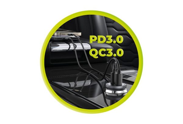 Mobile Origin Metal Car Charger 30W CA13 - 2x USB-C