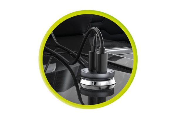 Mobile Origin Metal Car Charger 30W CA13 - 2x USB-C