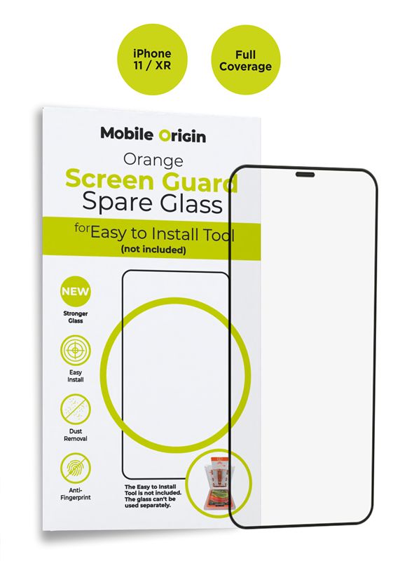 Mobile Origin Orange Screen Guard Spare Glass iPhone 11/XR