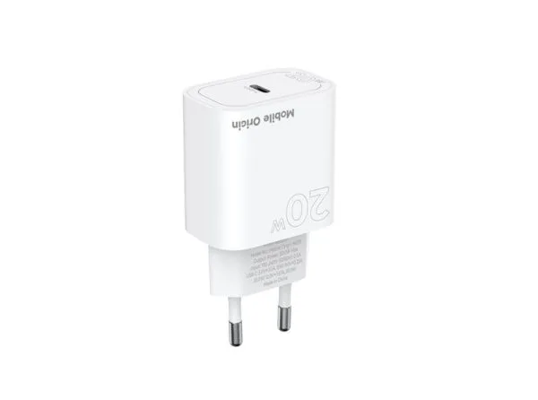 Mobile Origin PD20W Wall Charger MO11 white 1 USB-C