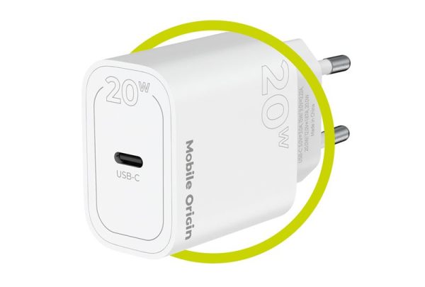 Mobile Origin PD20W Wall Charger MO11 white 1 USB-C