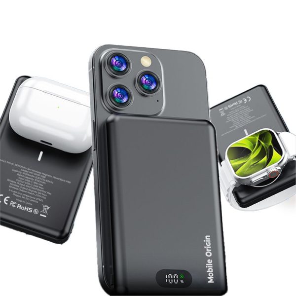 Mobile Origin PowerBank 10000mAh 3in1 Wireless Magnetic PowerBank PB8
