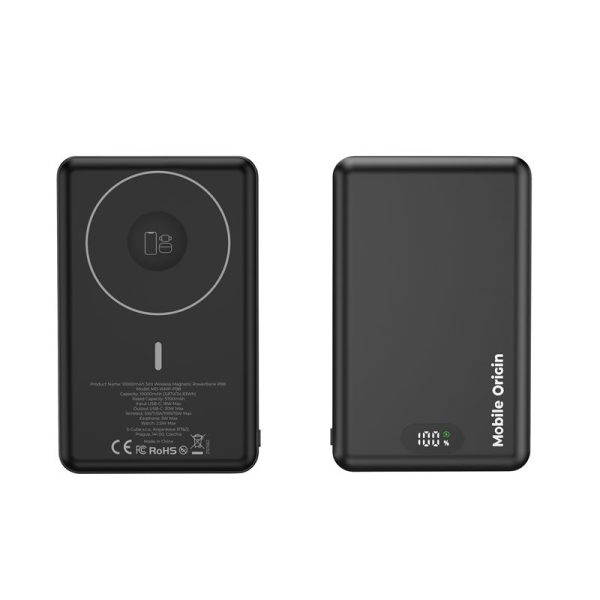 Mobile Origin PowerBank 10000mAh 3in1 Wireless Magnetic PowerBank PB8