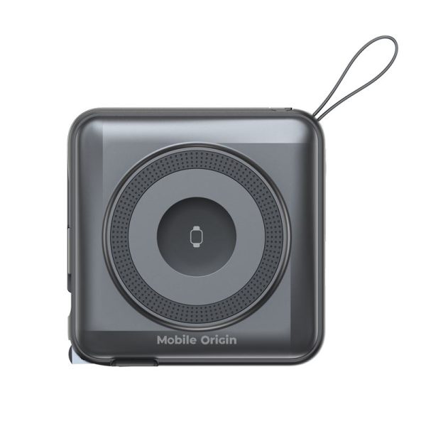 Mobile Origin PowerBank & Travel Charger Lightning/USB-C Cable MagSafe AW/iPhone Compatible black