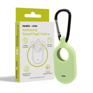 Mobile Origin Samsung SmartTag2 Case fosfor green