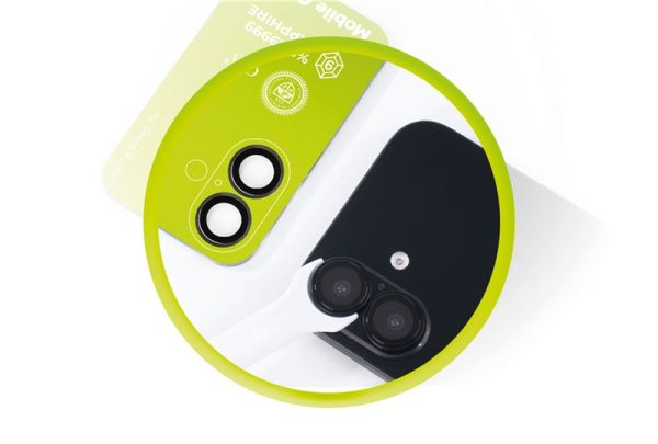 Mobile Origin Sapphire Lens guards black - iPhone 17