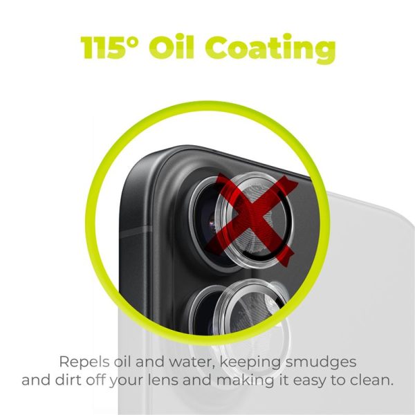 Mobile Origin Sapphire Lens guards clear - iPhone 16/16 Plus