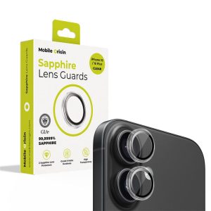 Mobile Origin Sapphire Lens guards clear - iPhone 16/16 Plus