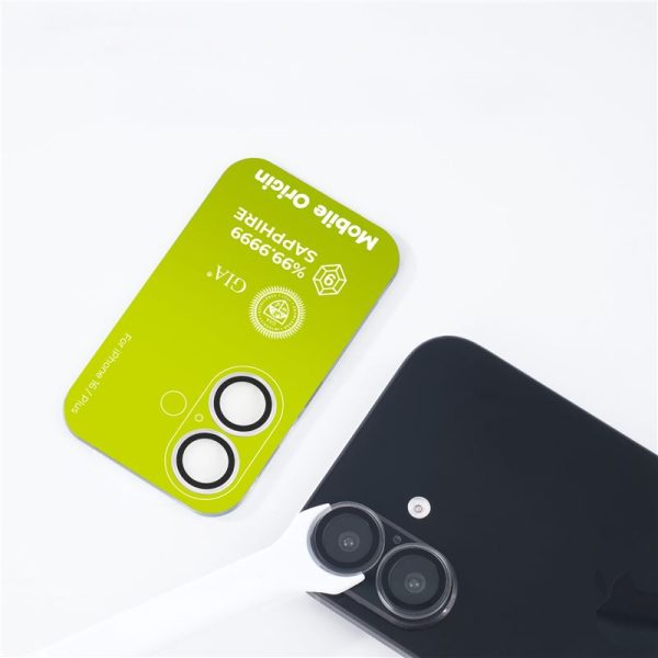 Mobile Origin Sapphire Lens guards clear - iPhone 16/16 Plus