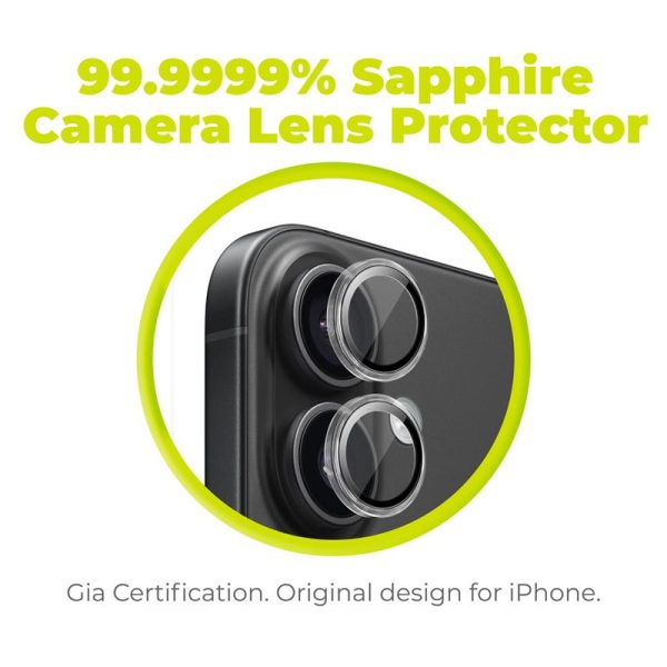 Mobile Origin Sapphire Lens guards clear - iPhone 16/16 Plus