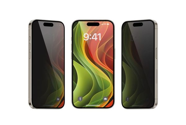 Mobile Origin Screen Guard Privacy with easy applicator 2 pack - iPhone 17 Pro