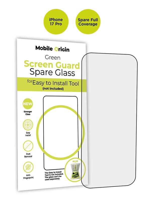 Mobile Origin Screen Guard Spare Glass Full Coverage - iPhone 17 Pro