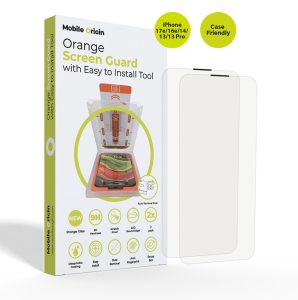 Mobile Origin Screen Guard iPhone 17e/16e/14/13/13 Pro/  with easy applicator 2 pack