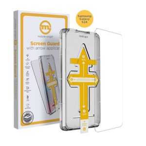 Mobile Origin Screen Guard with arrow applicator - Samsung Galaxy S24