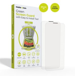 Mobile Origin Screen Guard with easy applicator 2 pack - iPhone 16