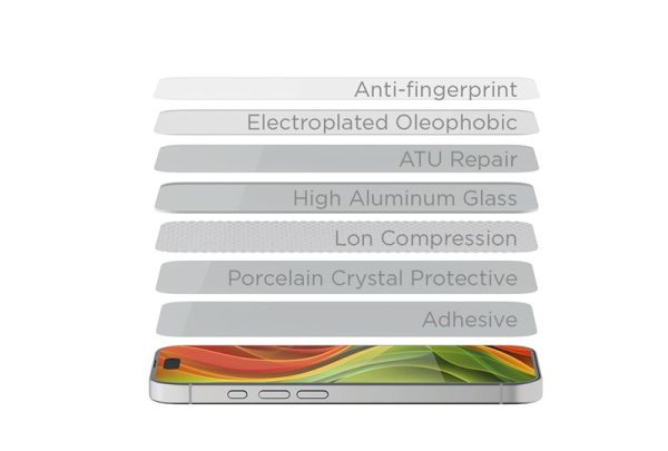 Mobile Origin Screen Guard with easy applicator 2 pack - iPhone 16