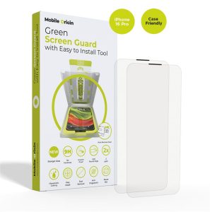 Mobile Origin Screen Guard with easy applicator 2 pack - iPhone 16 Pro