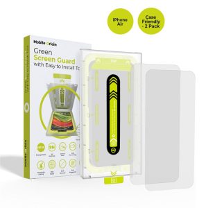 Mobile Origin Screen Guard with easy applicator case friendly 2 pack - iPhone Air